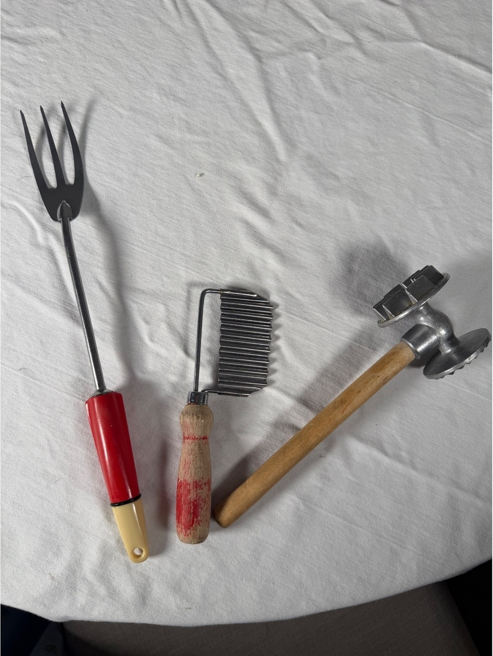 Rustic vintage utensil lot